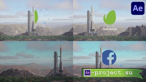 Videohive - Rocket Logo for After Effects - 44631898 - Project for After Effects