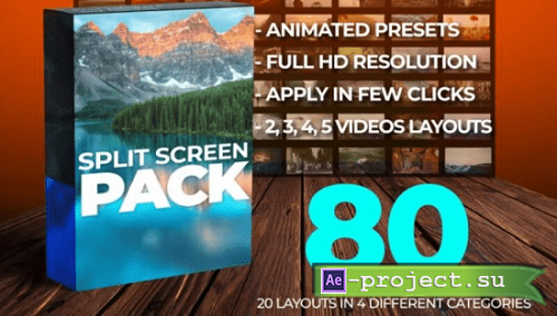 Split Screen Pack - FHD 917737 - Project for After Effects