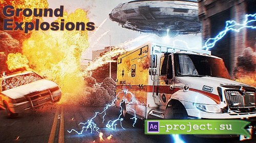 Production Crate Ground Explosions - Visual Effects