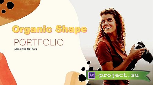Organic Shape Portfolio 1219627 - Project for After Effects
