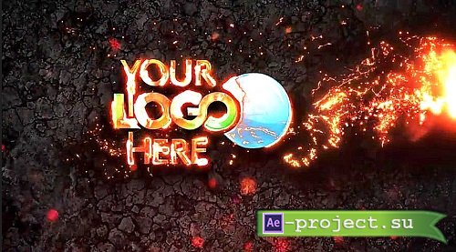 Fire Logo Reveal 1098128 - Project for After Effects
