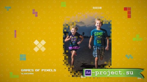 Videohive - Games Of Pixels Slideshow - 23034004 - Project for After Effects
