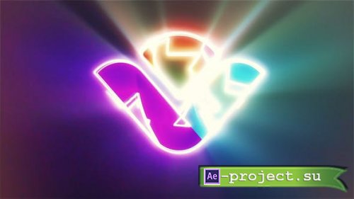 Videohive - Neon Glitch Logo Animation - 44637076 - Premiere Pro Templates