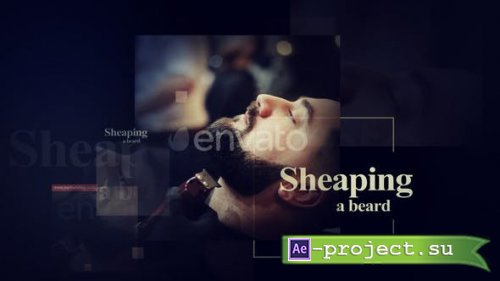 Videohive - Barber Shop Concept - 39209863 - Project for After Effects