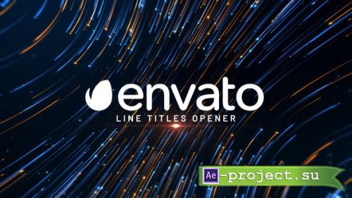 Videohive - Abstract Lines Titles - 44638306 - Project for After Effects