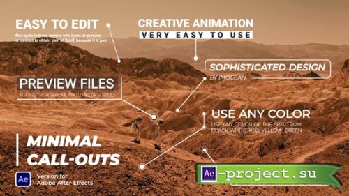 Videohive - Minimal Call-Outs - 44658559 - Project for After Effects