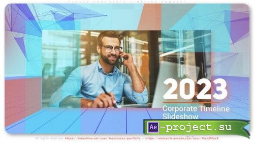 Videohive - Plexus Corporate Timeline Project - 44640304 - Project for After Effects
