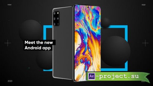 Videohive - Android app presentation 4K mockup - 27720310 - Project for After Effects