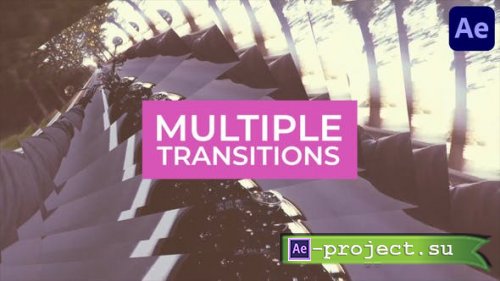 Videohive - Multiple Transitions for After Effects - 44676064 - Project for After Effects