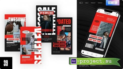 Videohive - Halo Fashion Instagram Stories - 44694807 - Project for After Effects