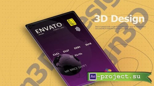 Videohive - Card Promotion - 44661556 - Project for After Effects