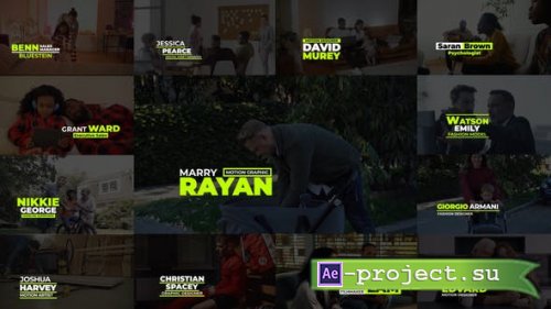 Videohive - Lower Thirds | AE - 44686073 - Project for After Effects