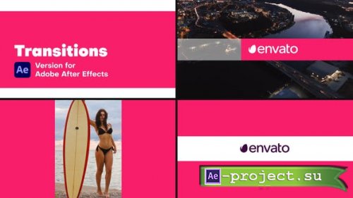 Videohive - Transitions - 44697882 - Project for After Effects