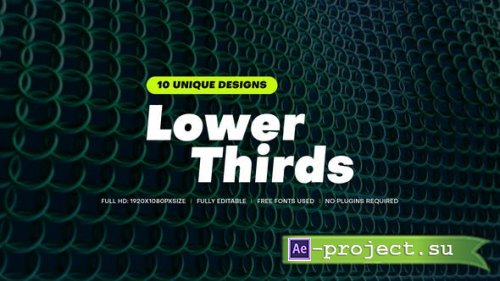 Videohive - Lower Third Titles - 44697066 - Project for After Effects