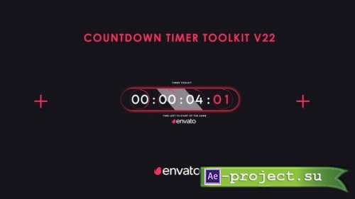 Videohive - Countdown Timer Toolkit V22 - 44689153 - Project for After Effects