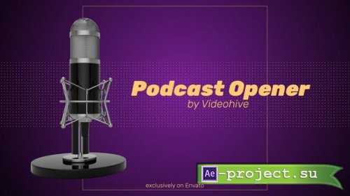 Videohive - Podcast Opener - 44641738 - Project for After Effects