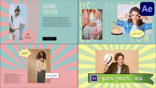 Videohive - Retro Shopping Slideshow for After Effects - 44755577 - Project for After Effects