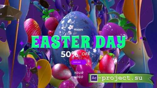 Videohive - Happy Easter Day - 44754337 - Project for After Effects