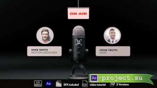 Videohive - Podcast Intro - 44742870 - Project for After Effects