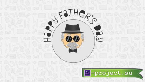 Videohive - Happy Father's Day Logo Reveal - 44689869 - Project for After Effects