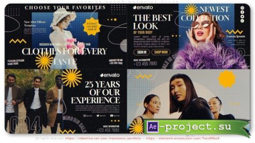Videohive - Fashion Promo Magazine Style - 44797135 - Project for After Effects