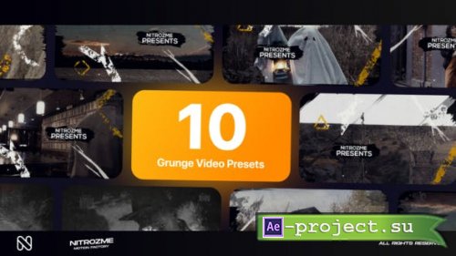 Videohive - Grunge Typography Vol. 01 - 44856526 - Project for After Effects