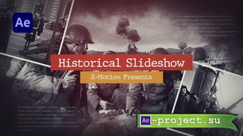 Videohive - Historical Moments || Historical Slideshow - 44712090 - Project for After Effects