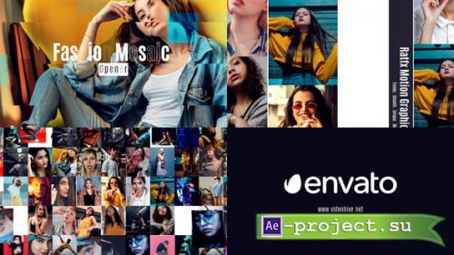 Videohive - Fashion Mosaic Opener - 44790374 - Project for After Effects