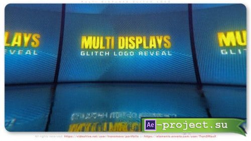 Videohive - Multi Displays Glitch Logo - 44809767 - Project for After Effects