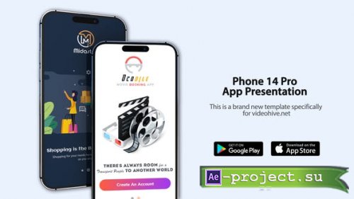 Videohive - Phone 14 Pro | App Presentation V.3 - 44811110 - Project for After Effects