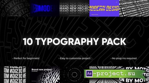 Videohive - 10 Great Kinetic Typography Pack | After Effects - 44827073 - Project for After Effects
