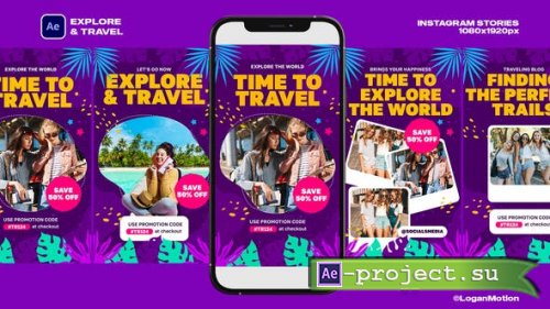 Videohive - Explore & Travel - 44834353 - Project for After Effects