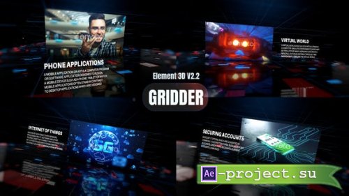Videohive - Gridder - 44617309 - Project for After Effects