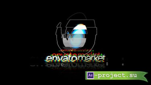Videohive - Elegant Glitch Logo Reveal - 44878319 - Project for After Effects