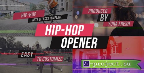 Videohive - Hip-Hop Opener // Urban City Opener - 16028774 - Project for After Effects
