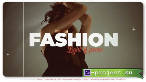 Videohive - Fashion Light Opener - 44924980 - Project for After Effects