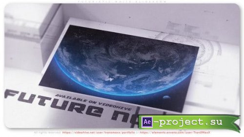 Videohive - Futuristic White Slideshow - 44925587 - Project for After Effects