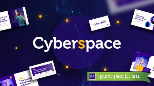 Videohive - Cyberspace Modern Technology Video Display After Effect Template - 44806227 - Project for After Effects