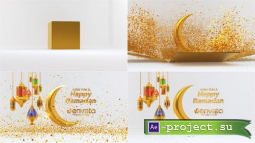 Videohive - Ramadan logo intro and Reveal - 44444736 - Project for After Effects