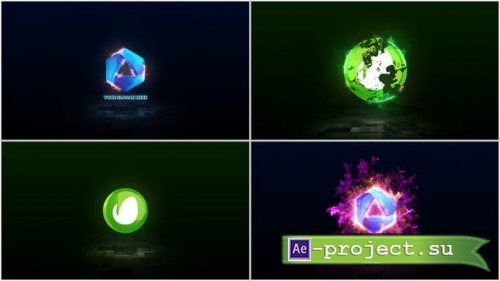 Videohive - Flame Logo Animation - 44932594 - Project for After Effects