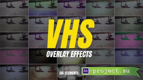 Videohive - VHS Overlay Effects - 44874737 - Project for After Effects