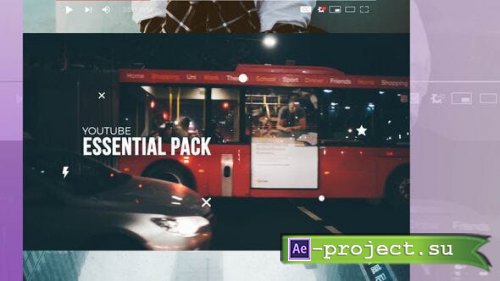 Videohive - Youtube Essential Pack - 24117445 - Project for After Effects