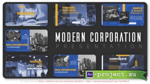 Videohive - Modern Corporation Presentation - 44834133 - Project for After Effects