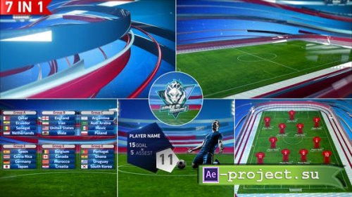 Videohive - Soccer Package - 40938184 - Project for After Effects