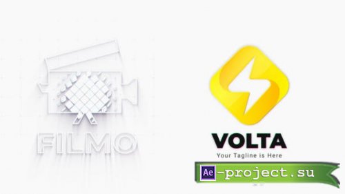 Videohive - Clean Rhombus Logo Reveal - 44942344 - Project for After Effects