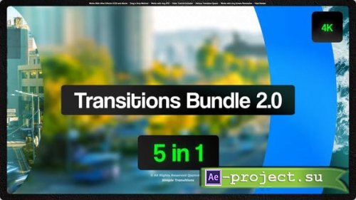 Videohive - Transitions Bundle 2.0 - 44940560 - Project for After Effects