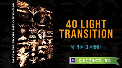 Videohive - Light Lines Transition Pack - 44936443 - Project for After Effects