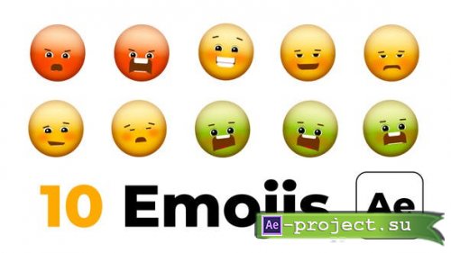 Videohive - Emoji - 45003604 - Project for After Effects