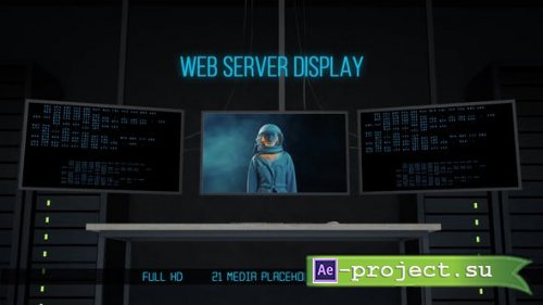 Videohive - Web Server Displays - 44961519 - Project for After Effects