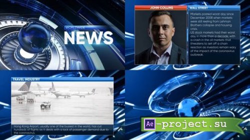 Videohive - News Broadcast Package - 26205577 - Project for After Effects